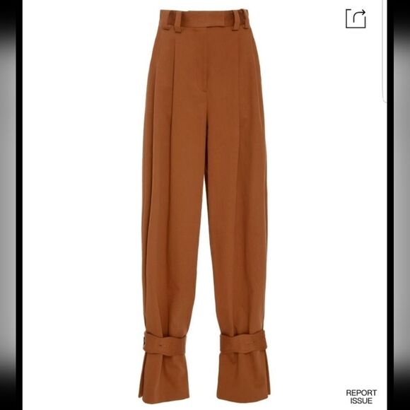 Dianne VF Pleated High Rise Pants - Picture 2 of 11